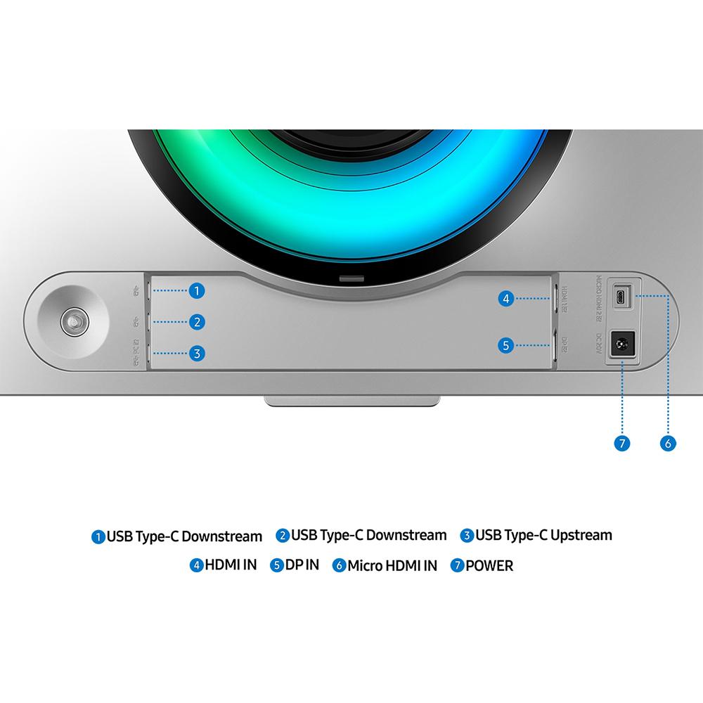 Samsung 49" Odyssey OLED G9 (G95SD) Dual QHD 240Hz 0.03ms Curved Gaming Monitor