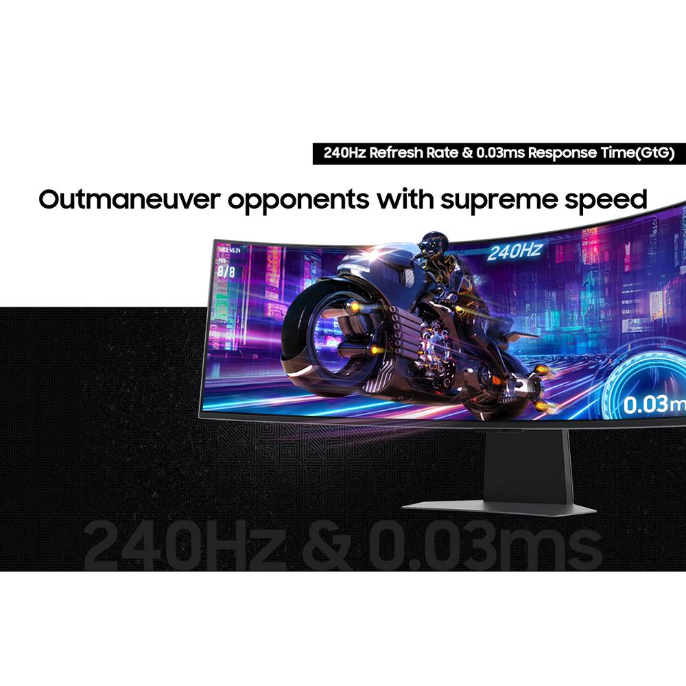 Samsung 49" Odyssey OLED G9 (G95SD) Dual QHD 240Hz 0.03ms Curved Gaming Monitor