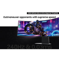 Samsung 49" Odyssey OLED G9 (G95SD) Dual QHD 240Hz 0.03ms Curved Gaming Monitor