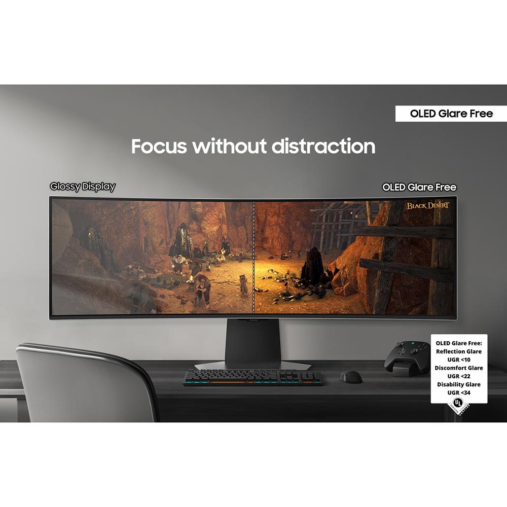 Samsung 49" Odyssey OLED G9 (G95SD) Dual QHD 240Hz 0.03ms Curved Gaming Monitor
