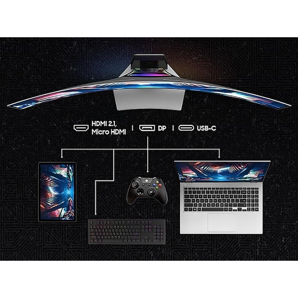 Samsung 49" Odyssey OLED G9 (G95SD) Dual QHD 240Hz 0.03ms Curved Gaming Monitor