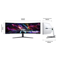 Samsung 57" Odyssey Neo G9 Dual 4K UHD Quantum Mini-LED 240Hz HDR Curved Gaming Monitor