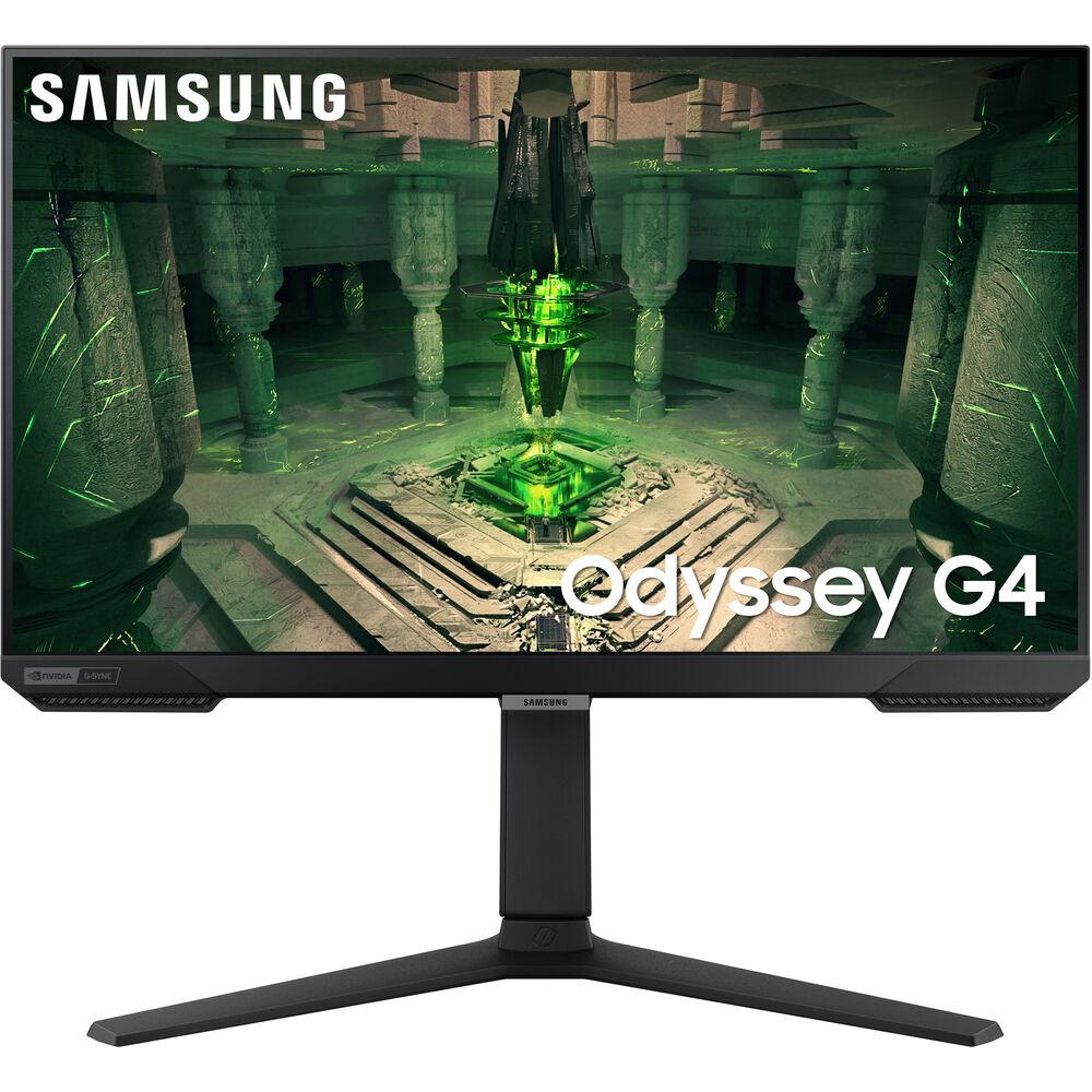Samsung 25 inch Odyssey G4 Series FHD Gaming Monitor, IPS, 240Hz, 1ms, G-Sync Compatible