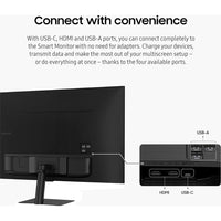 Samsung 32" Smart Monitor M7 (M70D) 4K UHD with Streaming TV, Speakers and USB-C