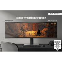 Samsung 49" Odyssey DQHD (5,120x1440) 240Hz OLED G9 Curved Gaming Monitor
