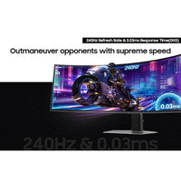 Samsung 49" Odyssey DQHD (5,120x1440) 240Hz OLED G9 Curved Gaming Monitor