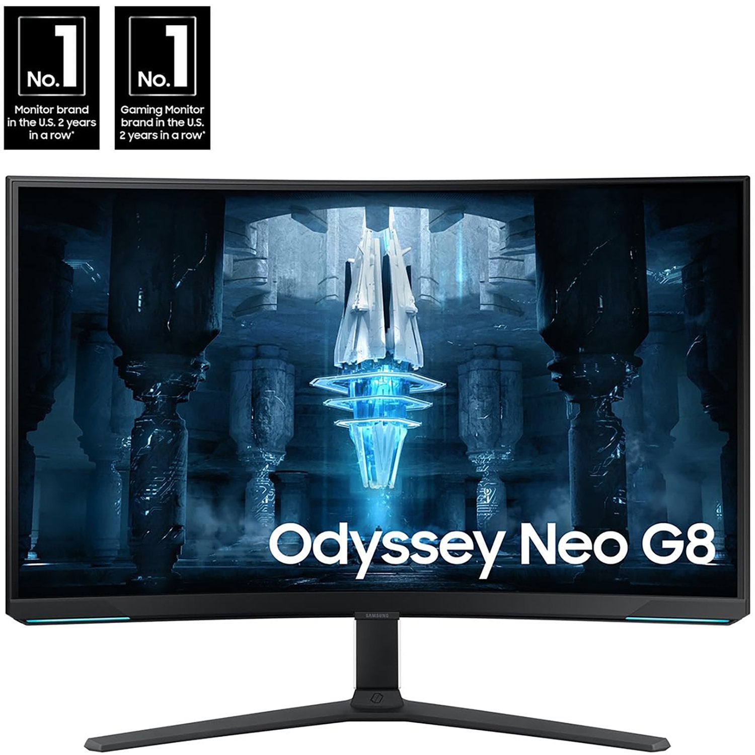 Samsung 32" Odyssey Neo G8 4K UHD 240Hz, Curved Gaming Monitor