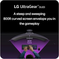 LG 39 inch UltraGear OLED 240Hz 0.03ms G-Sync Compatible 800R Curved Gaming Monitor