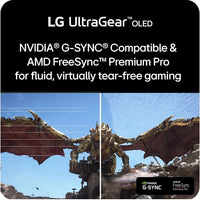 LG 39 inch UltraGear OLED 240Hz 0.03ms G-Sync Compatible 800R Curved Gaming Monitor
