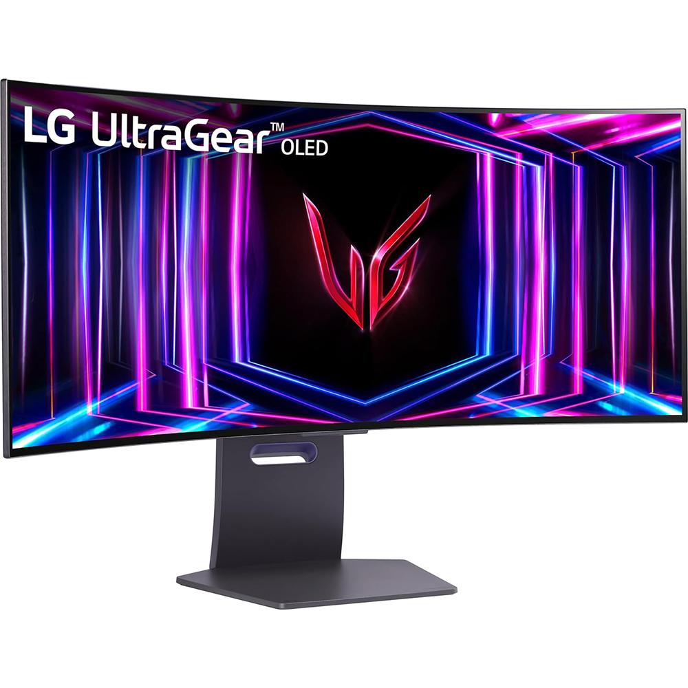 LG 34 inch UltraGear 1440p 240 Hz OLED 800R Curved Gaming Monitor