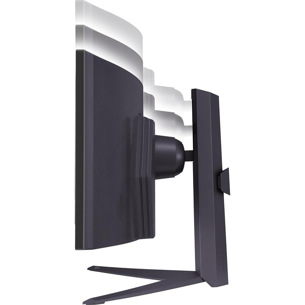 LG 45GR75DCB 45-inch Ultragear Curved Gaming Monitor, 3-Way Adjustable Stand