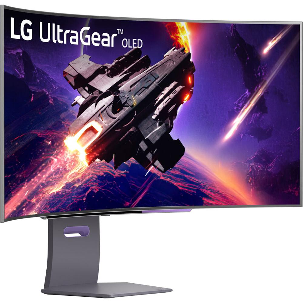 LG 45 inch UltraGear 1440p 240 Hz OLED Curved Gaming Monitor