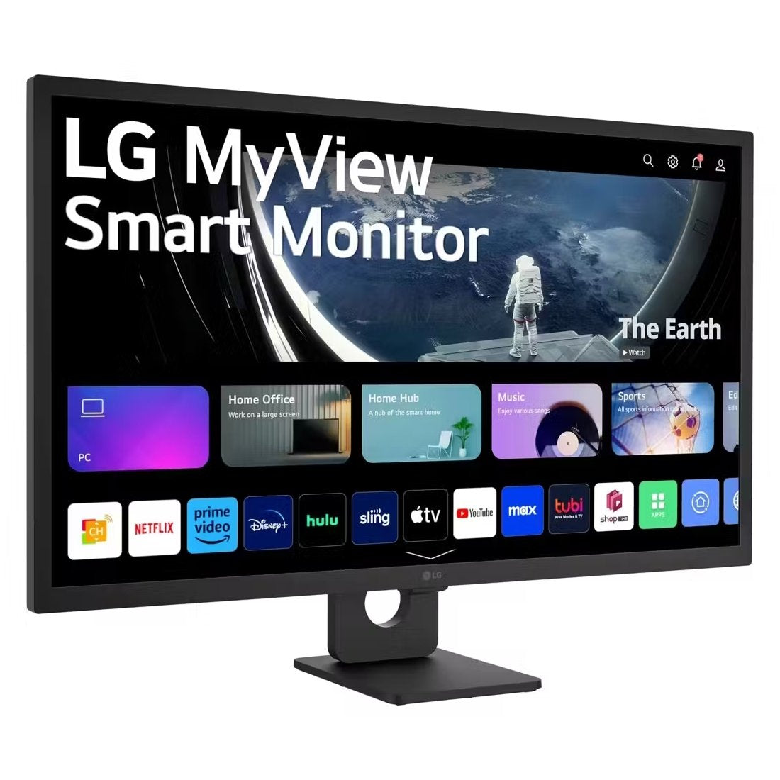 LG  32" Full HD IPS MyView Smart Monitor with webOS and Magic Remote