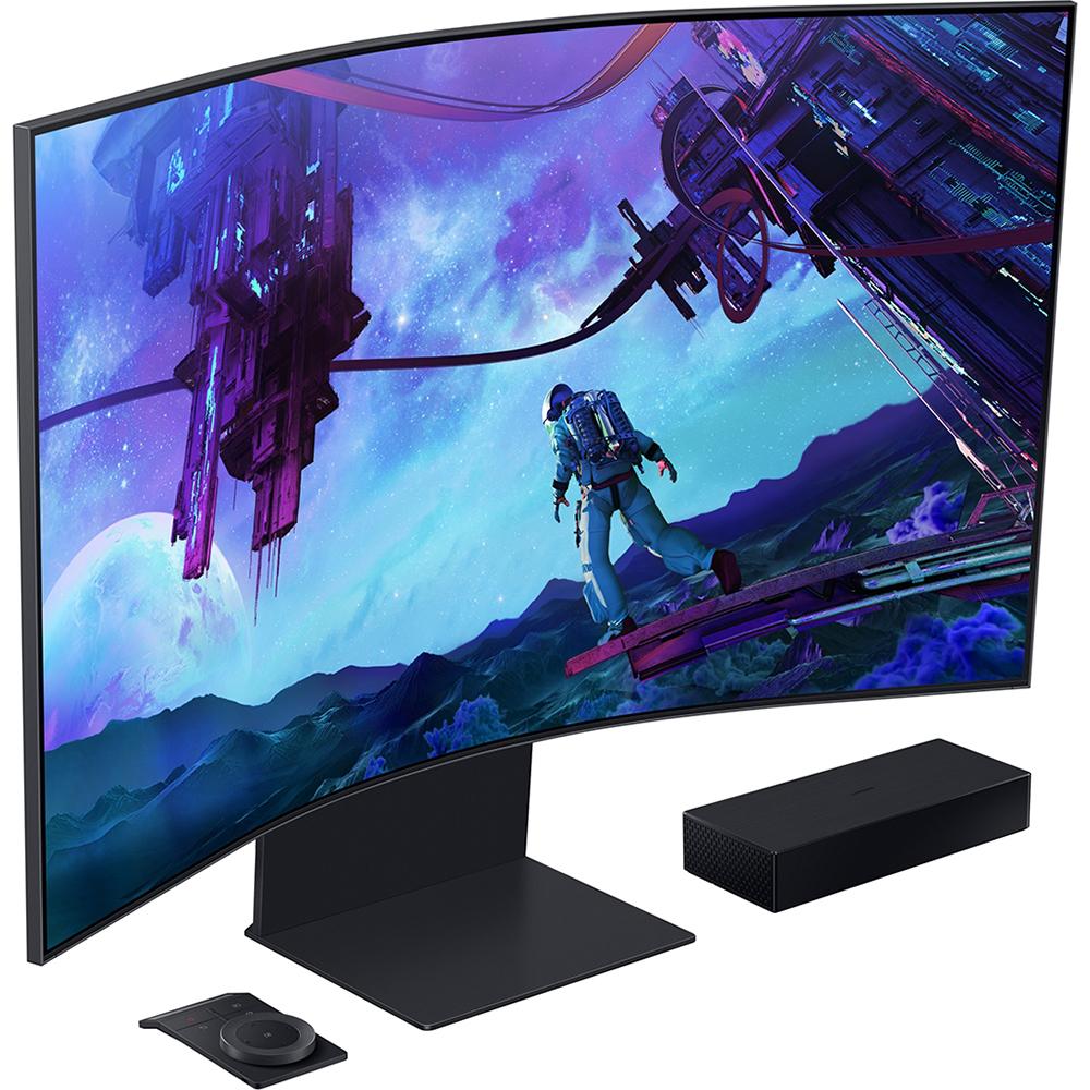 Samsung Odyssey Ark 2 55" 4K UHD 165Hz 1ms Quantum Mini-LED Curved Gaming Screen Monitor