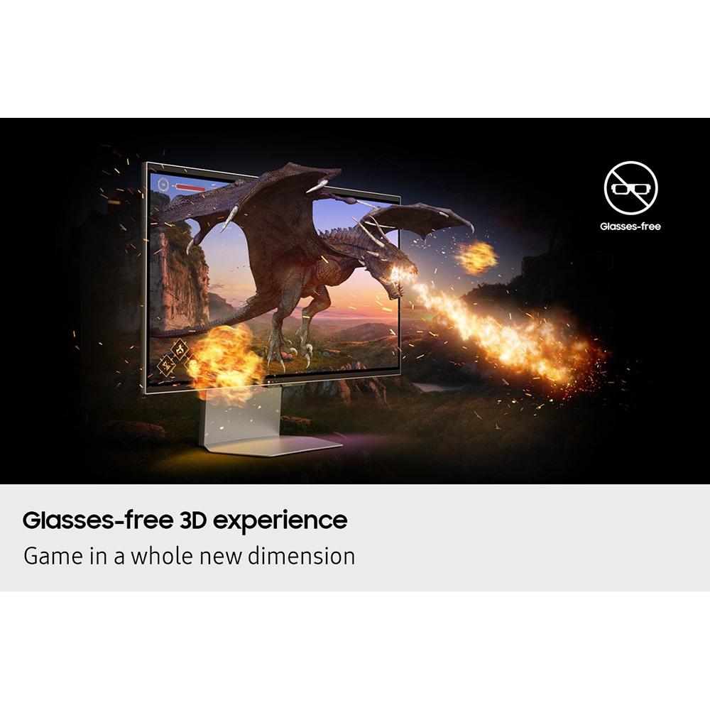 Samsung Odyssey 3D G90XF 27" 4K UHD 2160p 165Hz 1ms AMD FreeSync Gaming Monitor