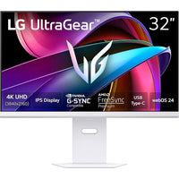 LG Ultragear 32G810SA-W 32-inch IPS Gaming Monitor, 4K UHD, 3840 x 2160, 144Hz, 1ms