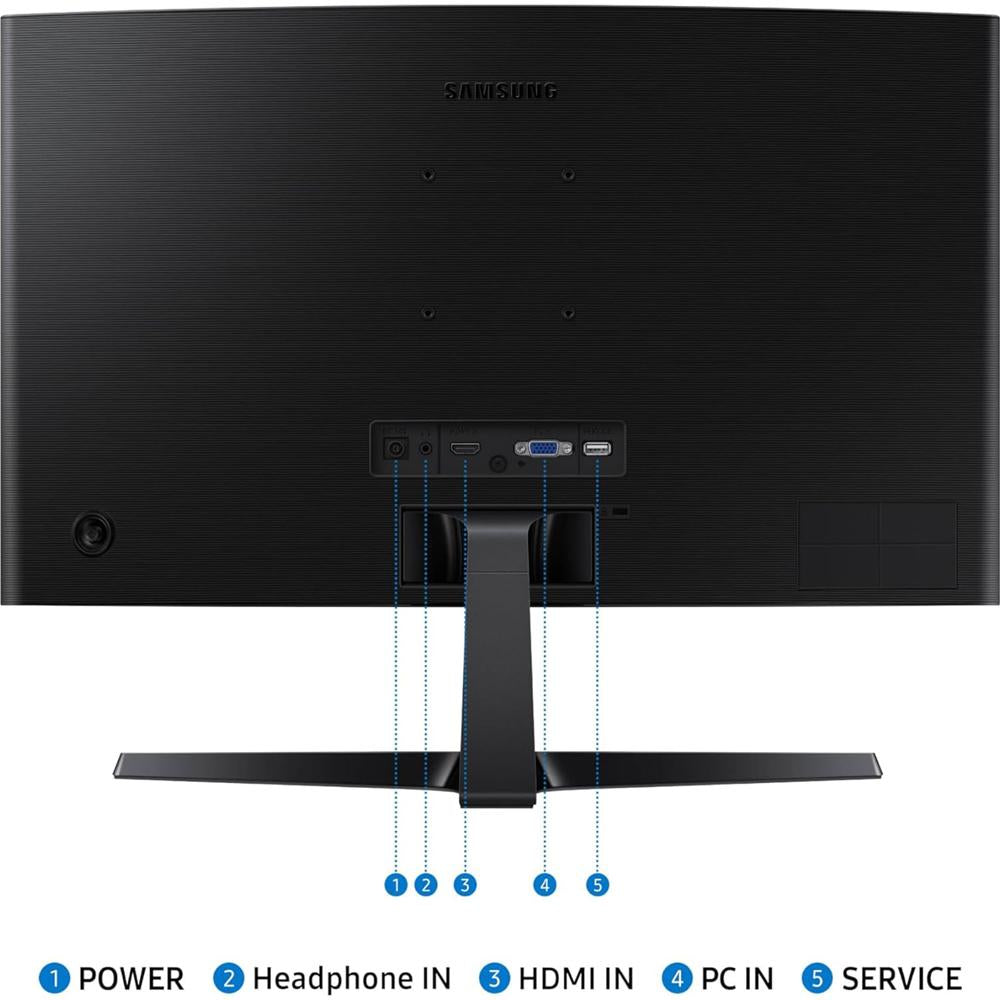 Samsung 24" Essential S3 (S36GD) Series FHD 100Hz 16:9 VA 1800R Curved Monitor