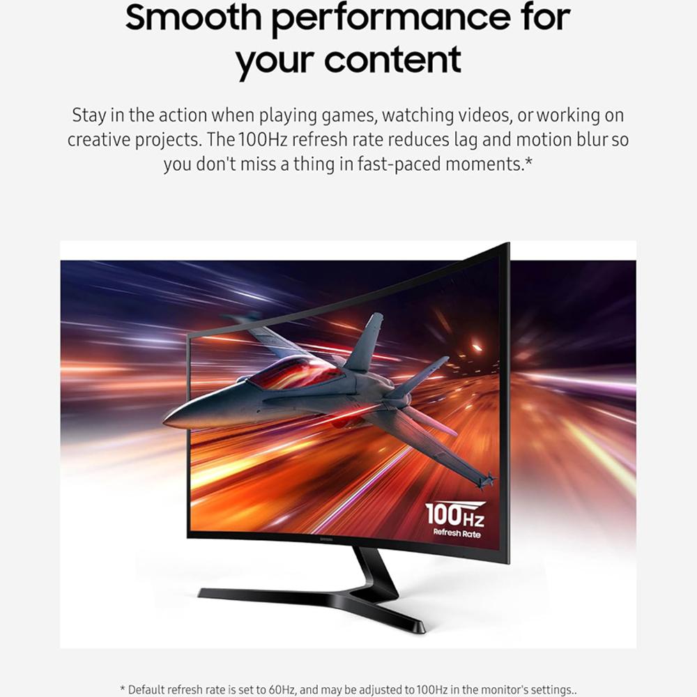 Samsung 24" Essential S3 (S36GD) Series FHD 100Hz 16:9 VA 1800R Curved Monitor