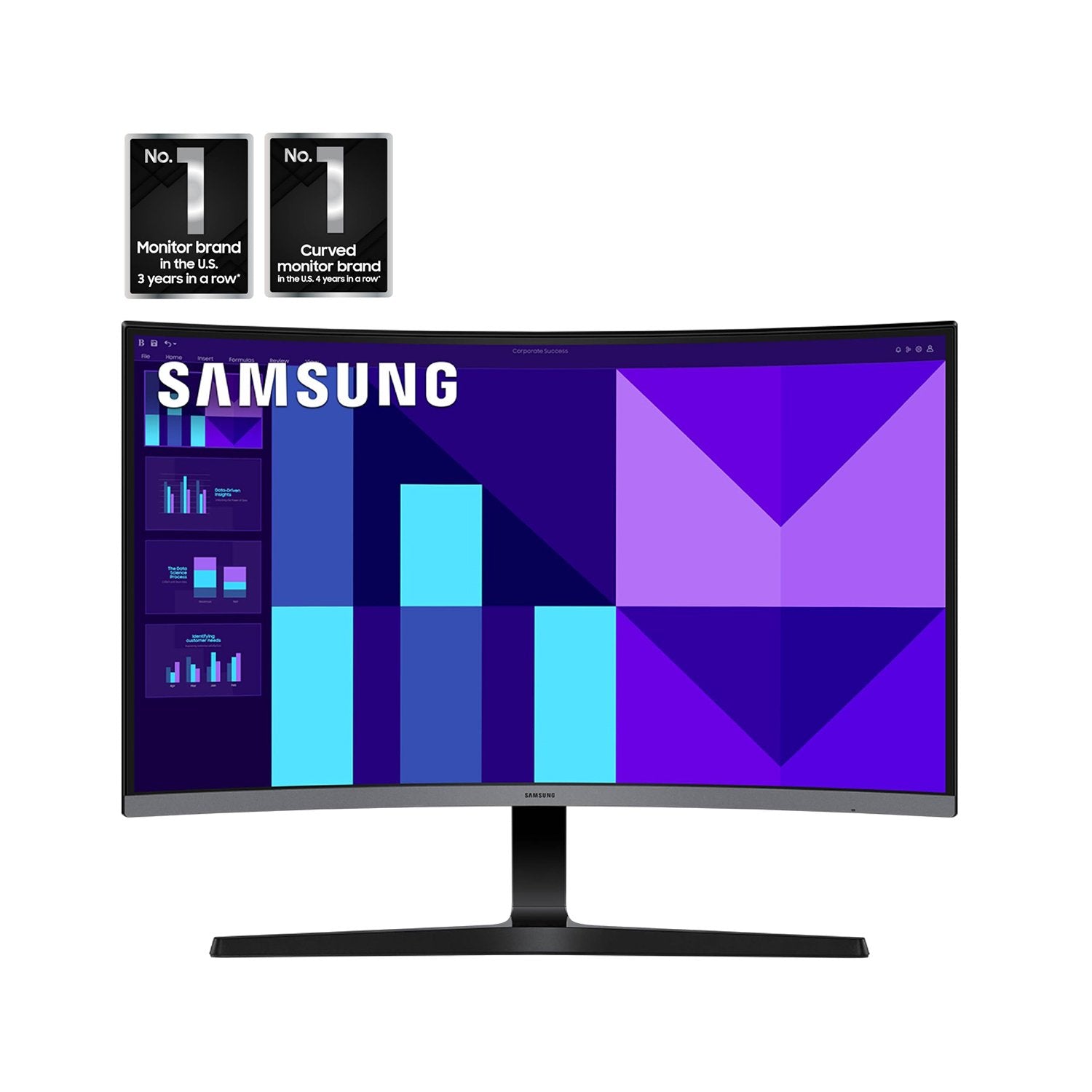 Samsung 27" S3 (S39GD) FHD 100Hz Curved Monitor with Speakers