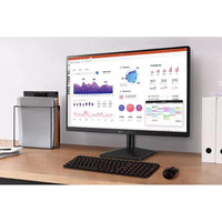 LG 24 Inch FHD 3-Side Borderless IPS 100Hz Monitor with FreeSync