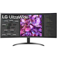 LG 34WQ60C-B  34" 21:9 Curved UltraWide QHD (3440 x 1440) IPS Monitor