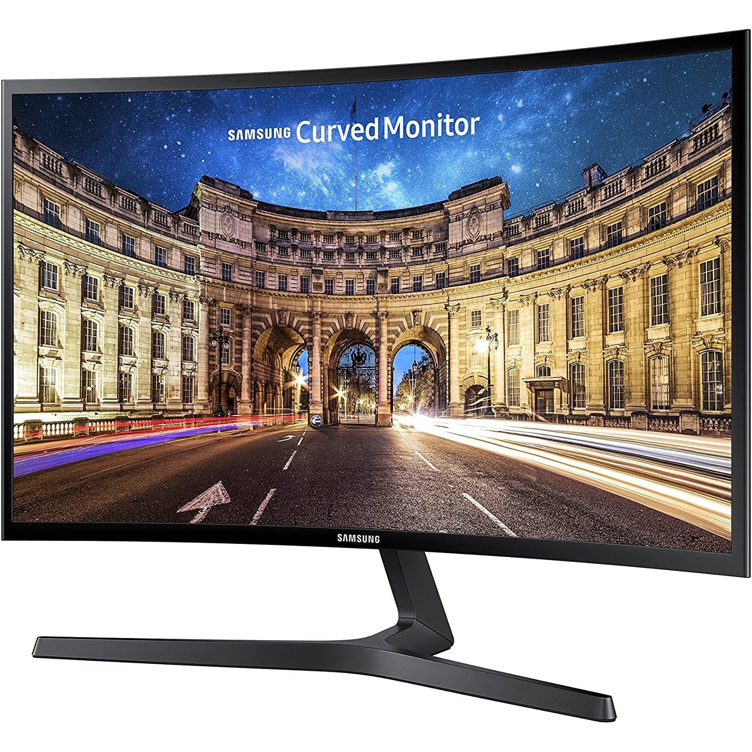 Samsung 27" CF39 FHD 1080p Curved Computer Monitor with AMD FreeSync (LC27F398FWNXZA)