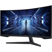 Samsung 34 inch Odyssey G55T WQHD 165Hz 1ms(MPRT) HDR Curved Gaming Monitor