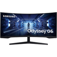 Samsung 34 inch Odyssey G55T WQHD 165Hz 1ms(MPRT) HDR Curved Gaming Monitor