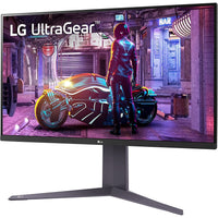 LG 32" UltraGear UHD 4K 1ms 144Hz HDR 10 Gaming Monitor with HDMI 2.1 (32GQ750-B)