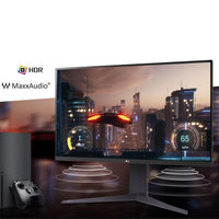 LG 32" UltraGear UHD 4K 1ms 144Hz HDR 10 Gaming Monitor with HDMI 2.1 (32GQ750-B)