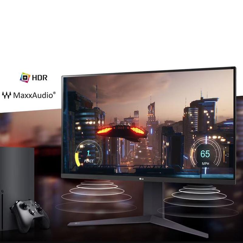 LG 32" UltraGear UHD 4K 1ms 144Hz HDR 10 Gaming Monitor with HDMI 2.1 (32GQ750-B)