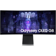 Samsung 34" G85SB OLED Ultra WQHD 175Hz Curved Smart Gaming Monitor