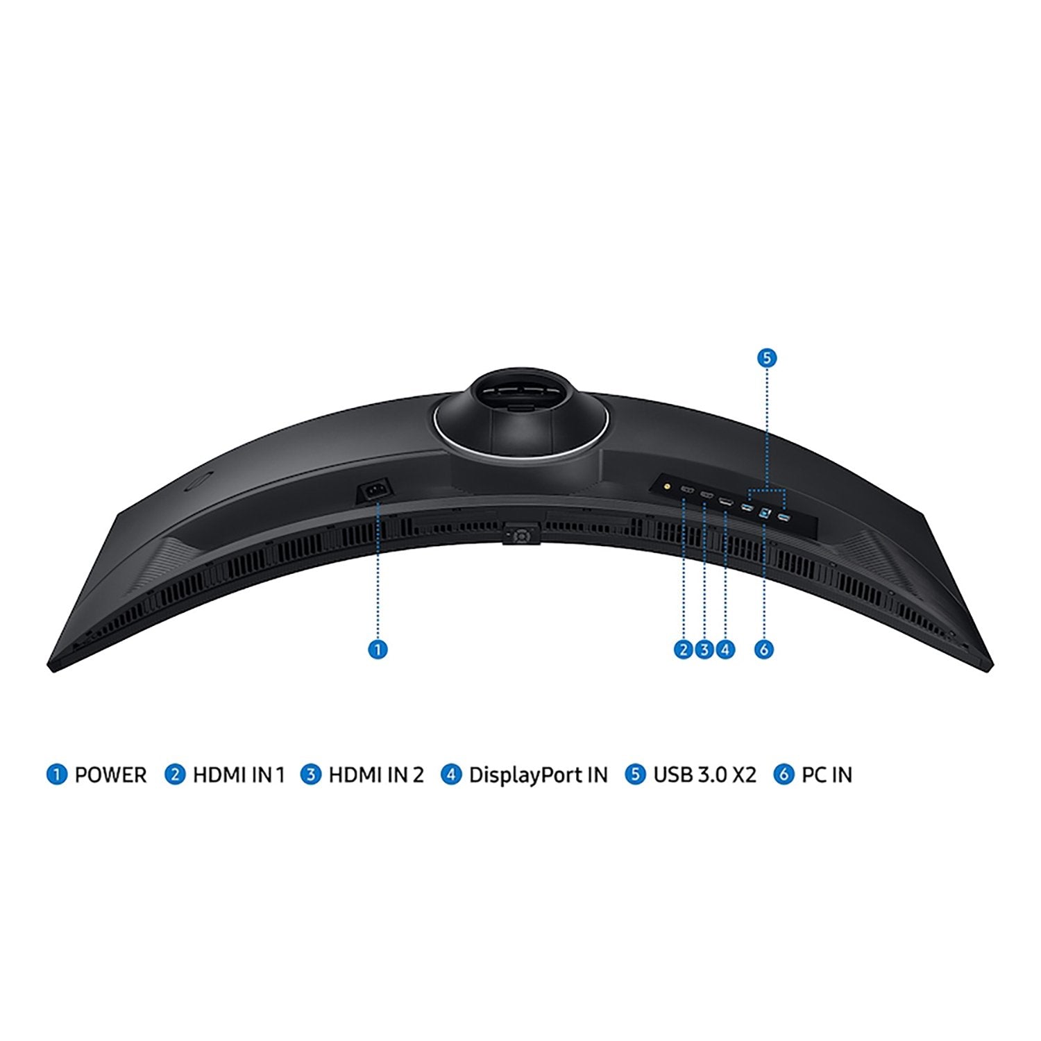 Samsung 49" Odyssey G9 G95C DQHD 240Hz 1ms(GtG) DisplayHDR 1000 Curved Gaming Monitor