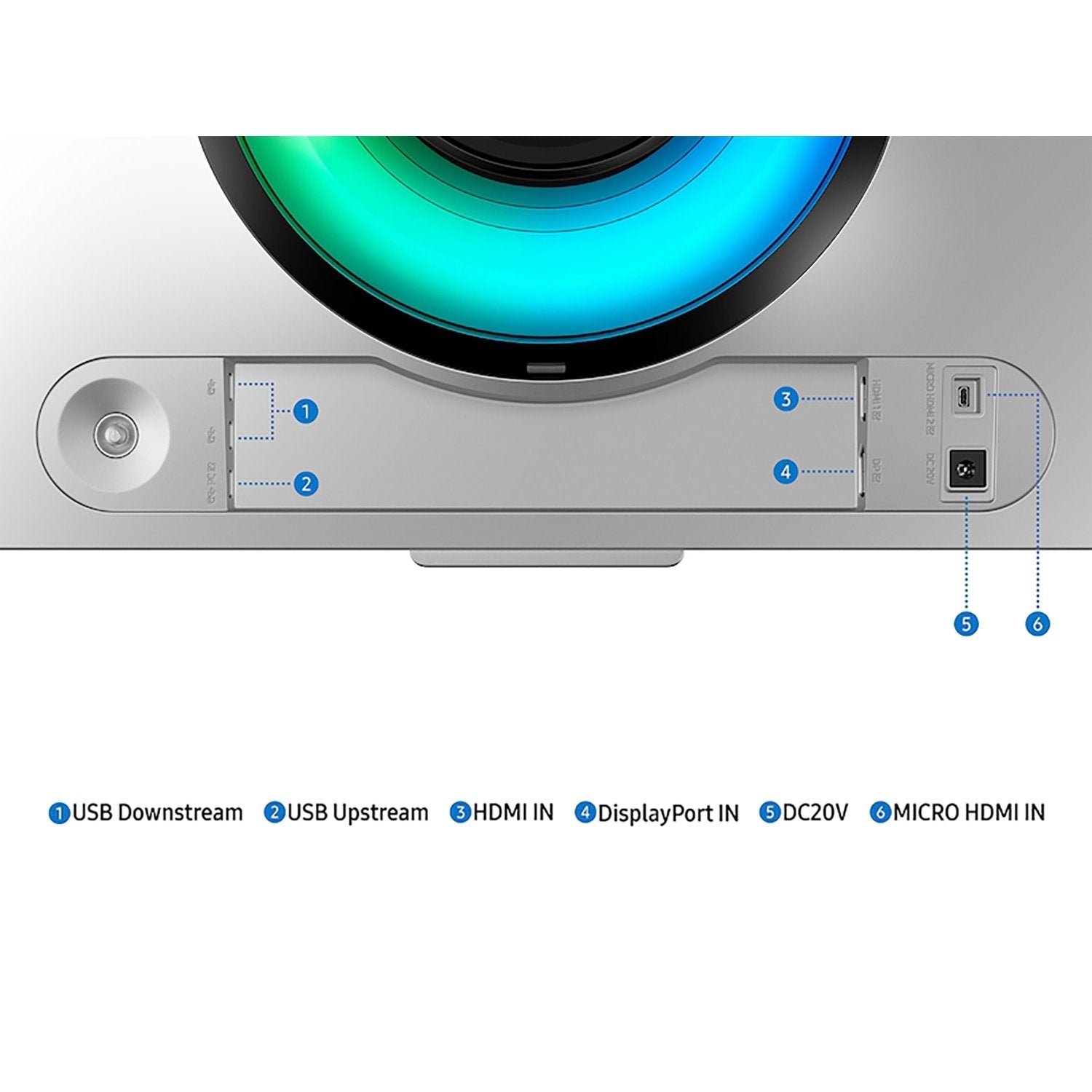 Samsung 49" Odyssey OLED G9 (G95SC) DQHD 240Hz G-Sync Compatible Curved Gaming Monitor