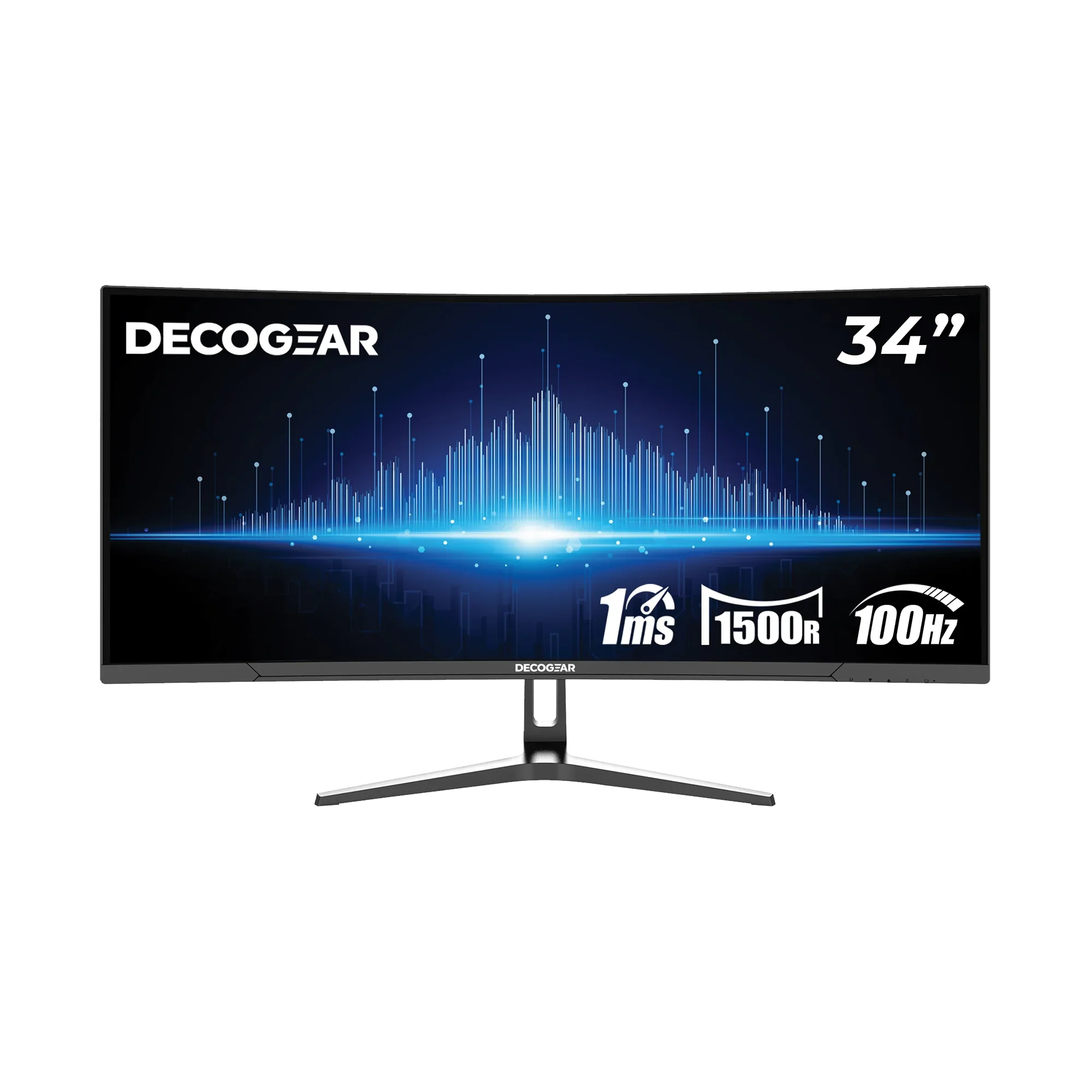 Deco Gear 34” Curved Ultrawide Business Monitor | 3440x1440, 100Hz ...