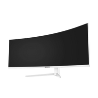 Deco Gear 49" White Curved 5K DQHD Ultrawide Gaming Monitor