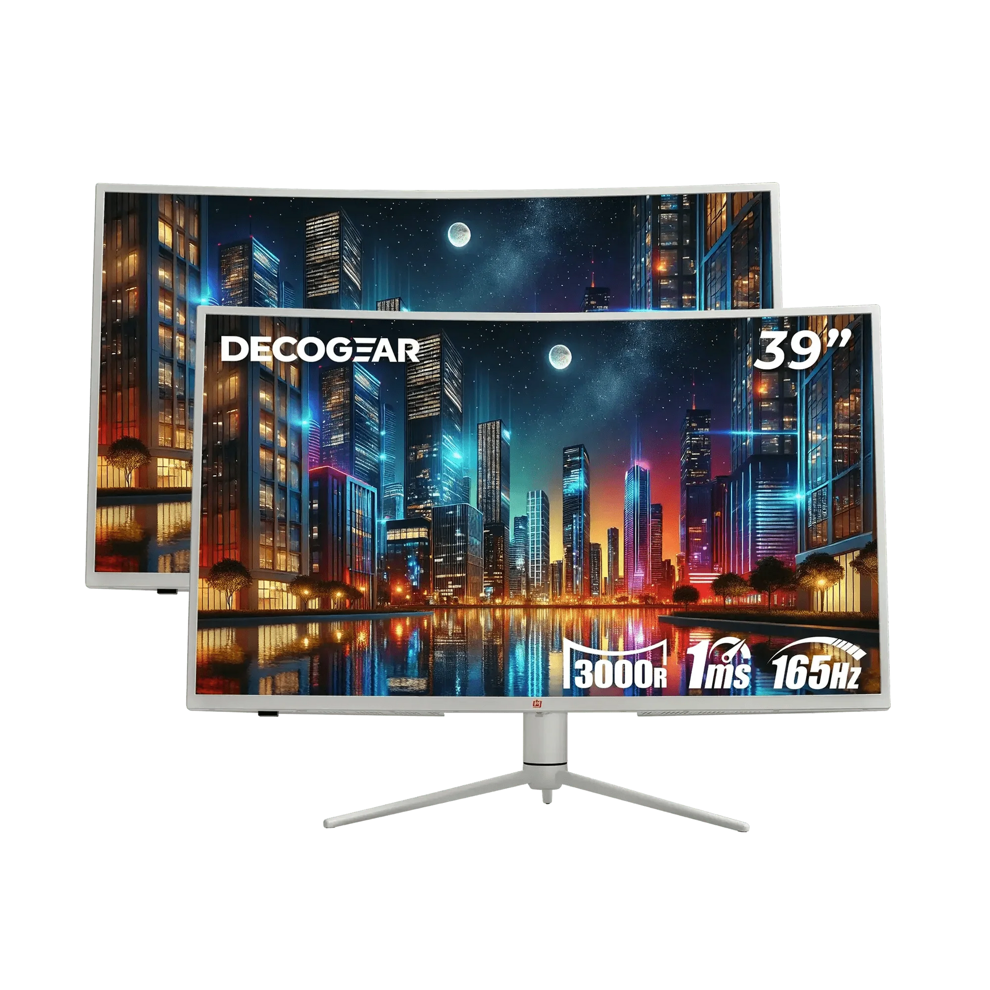39” White Monitor - Deco Brands