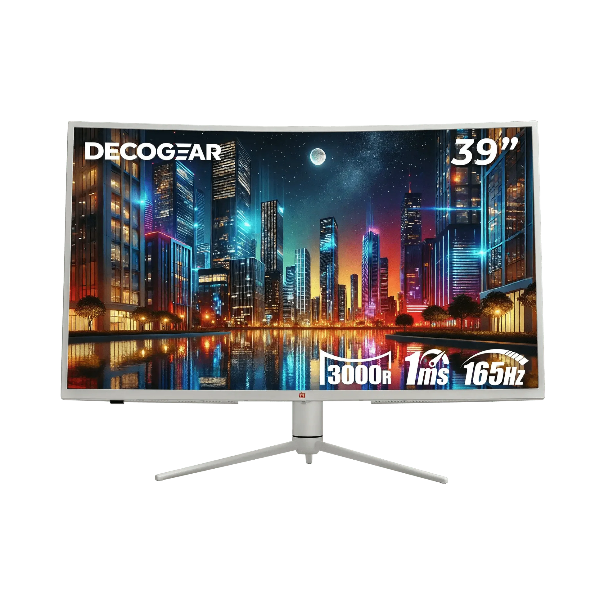 39” White Monitor - Deco Brands